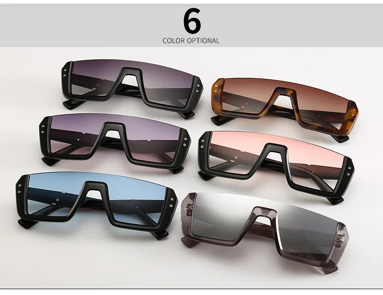 GIFANSEE негабаритных квадратных солнцезащитных очков для мужчин и женщин Роскошные брендовые винтажные очки дизайнерские uv400 ретро очки