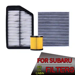Автозапчасти воздушный фильтр, масляный фильтр, Кондиционер фильтр, для SUBARU FORESTER (SG) 2.0X AT 2.5XT AT (SJ) 2.0i 2.0XT 2.5i