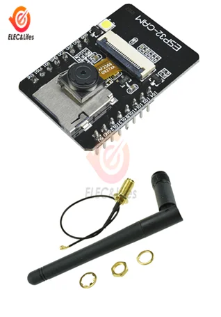 Умная плата ESP32S с Wi-Fi и Bluetooth камерой OV2640 + 11 см 2 4 ГГц 3dBi комплект антенны |