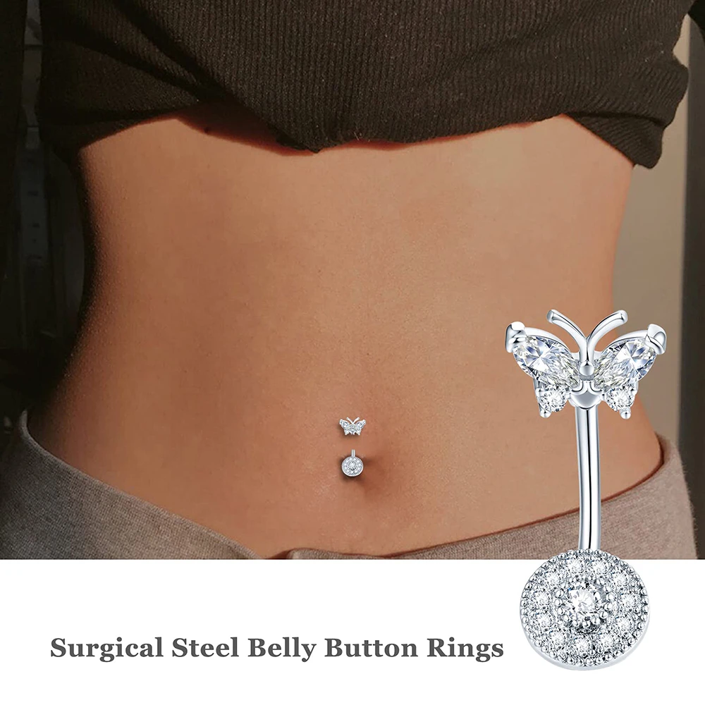 Butterfly Belly Button Piercing sites.unimi.it