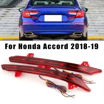 

Bumper Rear Bumper Brake Tail Light Reflector Brake Tail Rear LED Light Lamps Car 2-Bulbs