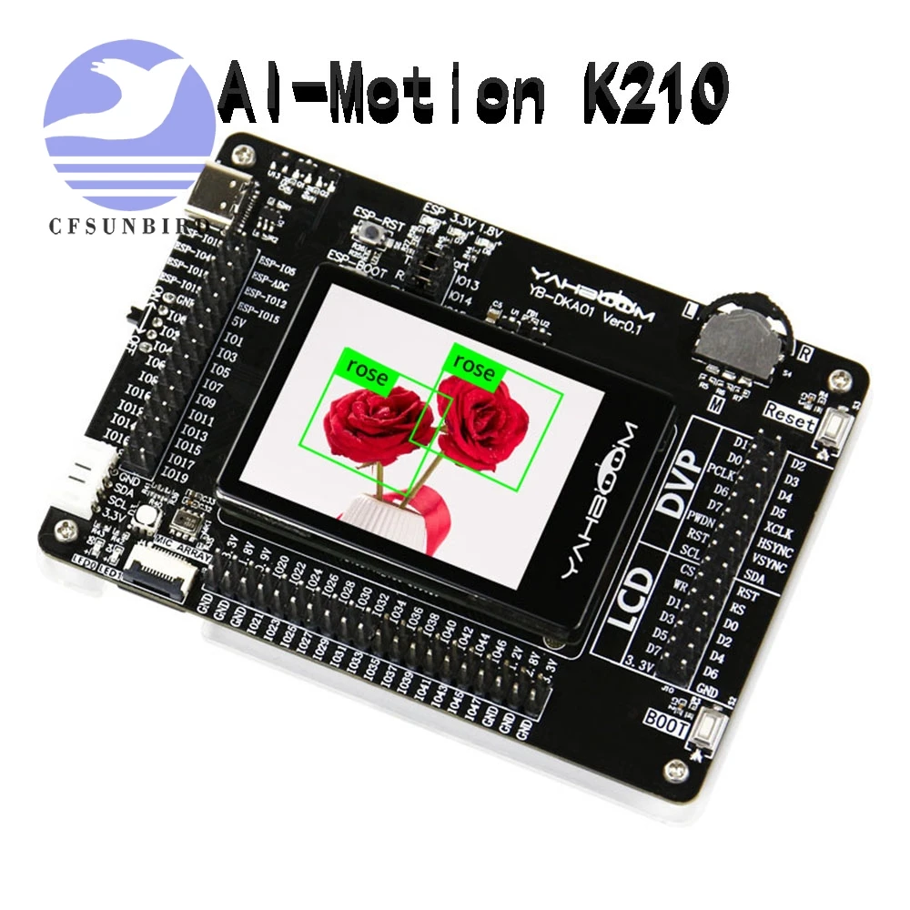 愛モーションk210開発ボードキットマシンビジョン Risc V顔認識カメラ 集積回路 Aliexpress