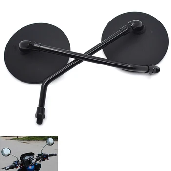 

Universal motorcycle round mirror motorcycle rearview mirror 10mm For HONDA CBF125 CB600F CBR600F CBF600/SA CB650F CBR650F