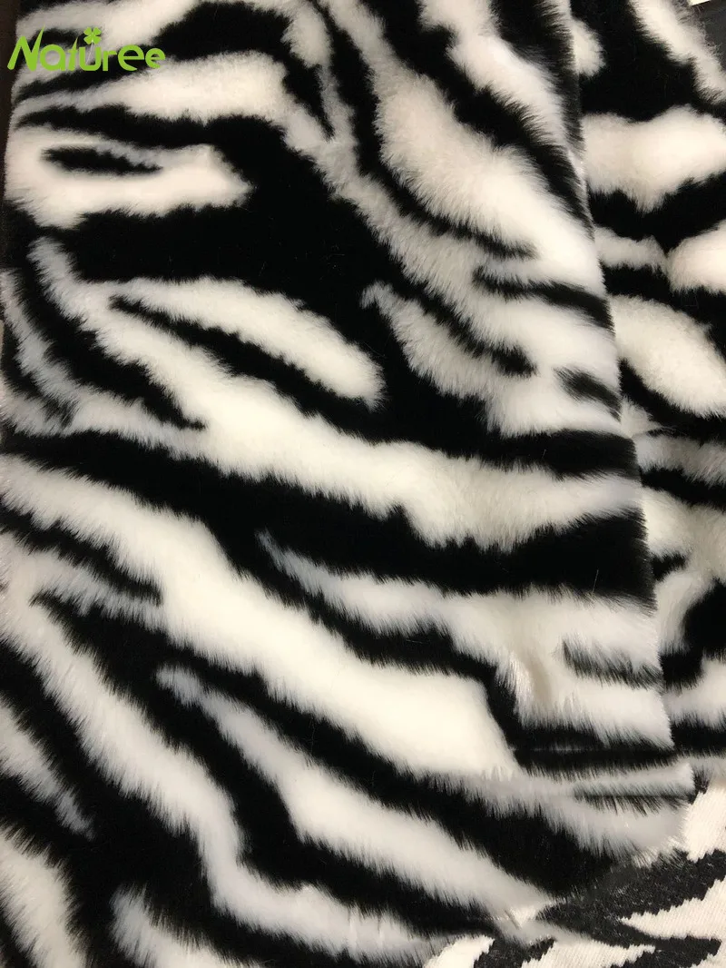 50 см* 160 см жаккардовая бархатная ткань с животным узором, плюшевая ткань для шитья одежды, сумок, обуви, мебельной поверхности
