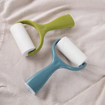 

Reusable Washable Lint Roller Sticky Silicone Dust Wiper Pet Hair Remover Cleaning Brush Tools for Pet Cloth Furniture GUANYAO