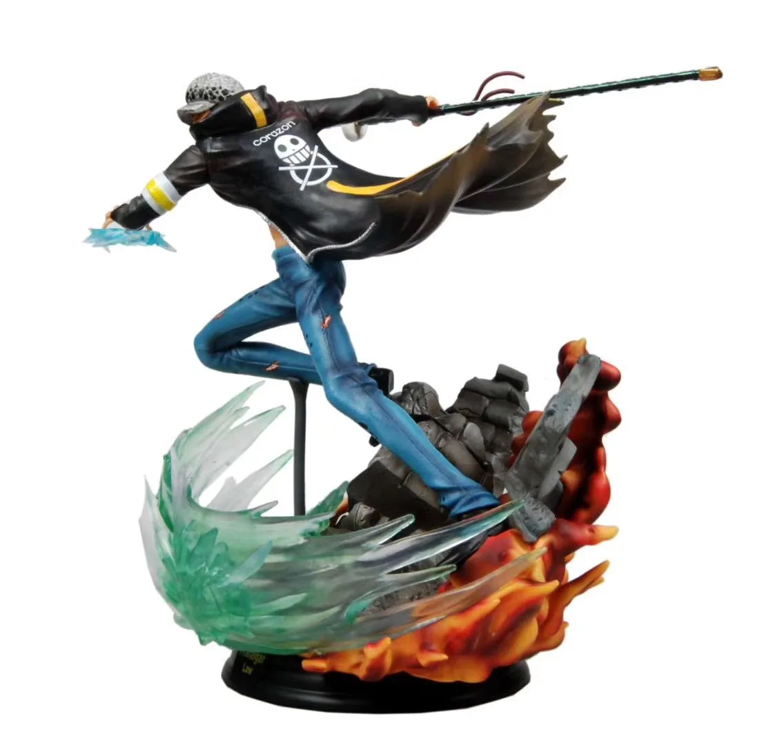 

Diffuse Excellent Anime Model One Piece Ultra Large Scene GK Luo Trafalgar And Boxed Garage Kit