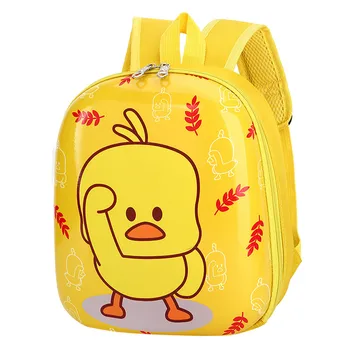 

New Schoolbags Female Children Duckling Backpack Primary School Backpack Kid Bag cartoon print School Bags For Girls Boys