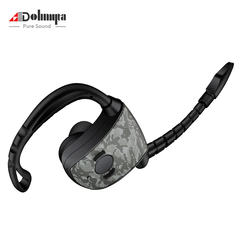 Ohmyta Беспроводные стерео Bluetooth наушники Военная гарнитура для телефона