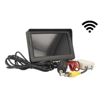 

CARALL KR4344 LCD Monitor Wireless 4,3 ''Slim with module for camera ideal for large car Camper van