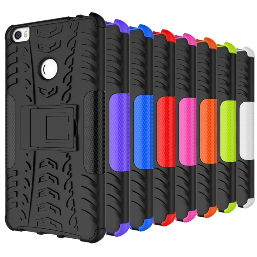 

Colorful print mobile phone case bracket shatter-resistant shell cover FOR:XiaoMi 4S 5X 5S 6X 8 9SE MAX 2 3 pocophone F1