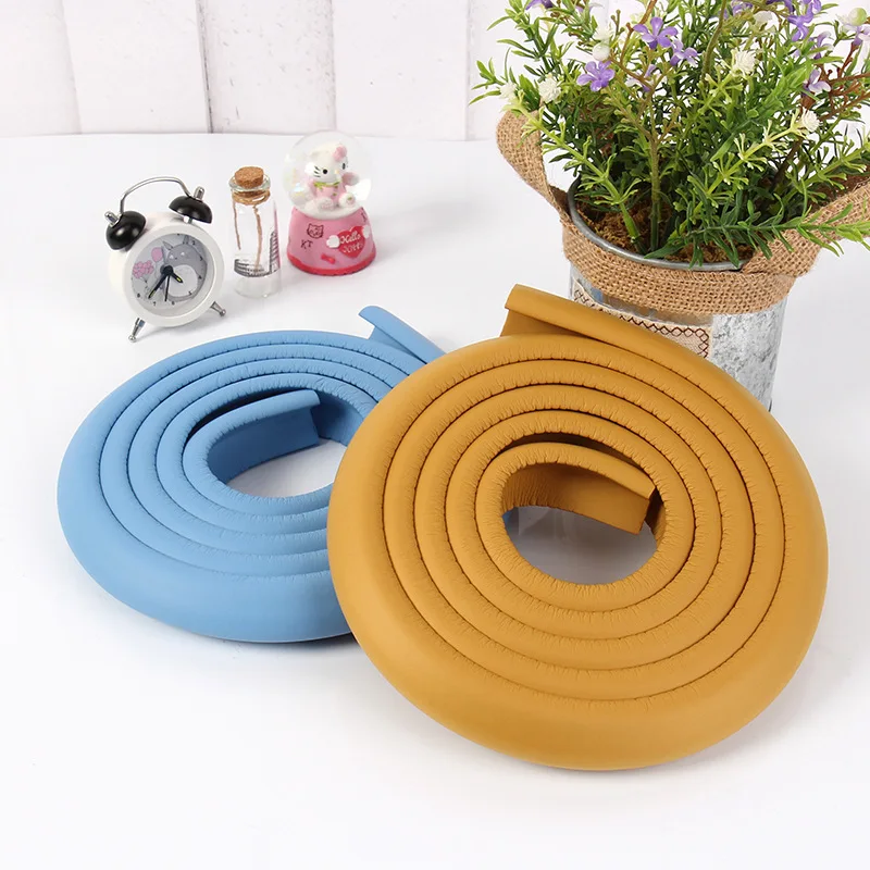 2 шт, длина 2 м, детский защита для стола защита кромок письменного стола в полоску домашняя Подушка Защитная полоска безопасная защита детей светодиодные панели полосы мягкое плотное