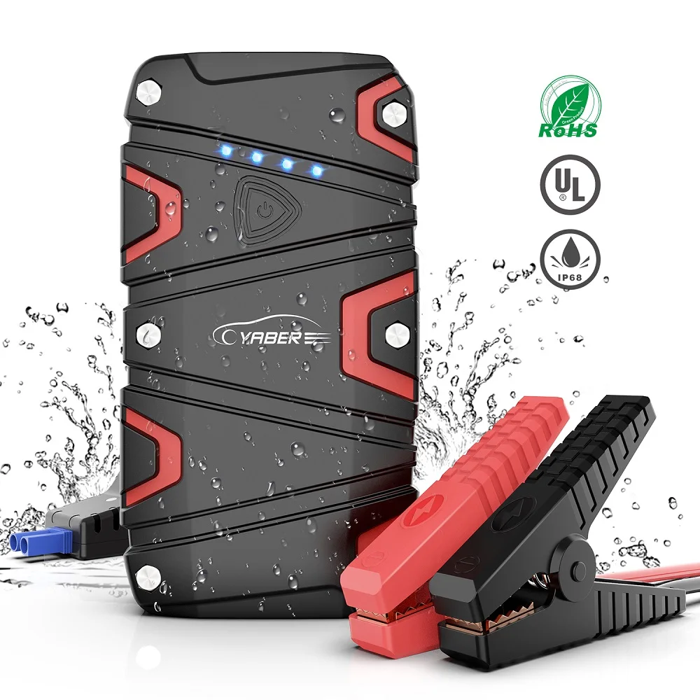 YABER YR500 1200A Jump Starter Emergency Car Jump starter 15000mAh