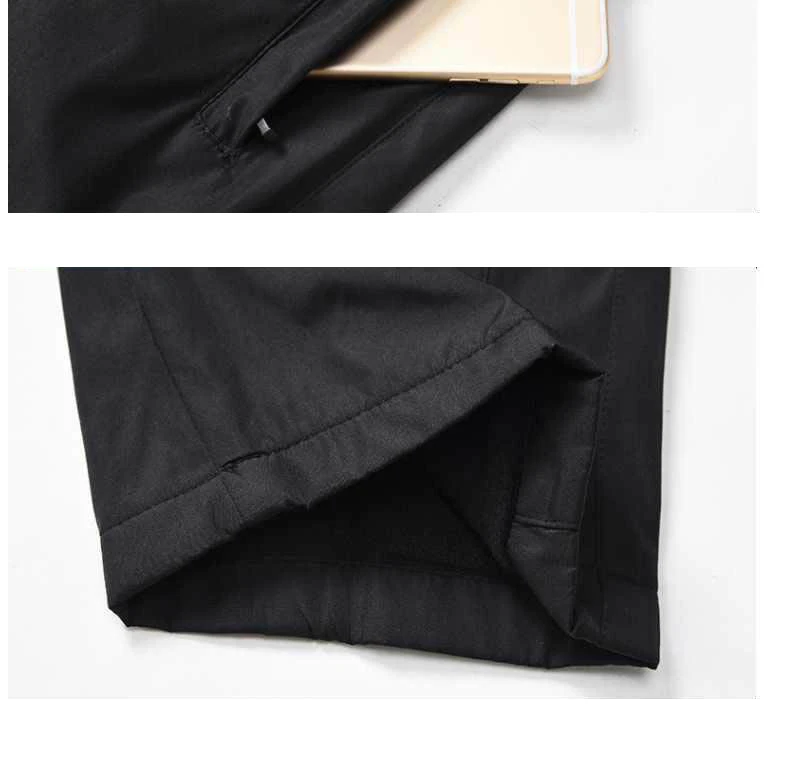Men's Quick Drying Pants Elastic Waist Summer Men Breathable Pants polyester sport Pants Mens Straight sweatpants 6
