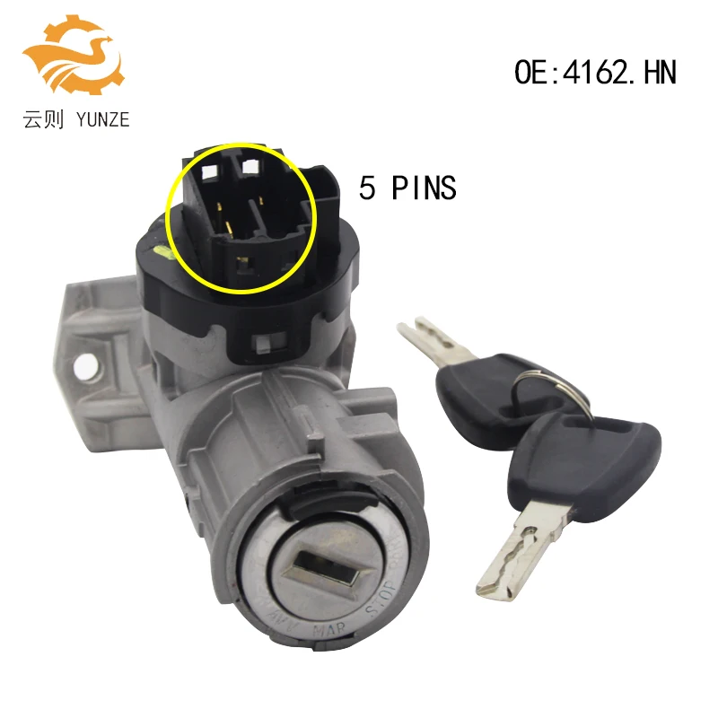 Blocco cilindro interruttore di accensione 2992551 2991727 Misura per Iveco Daily 2000-2006 Blocco interruttore di accensione