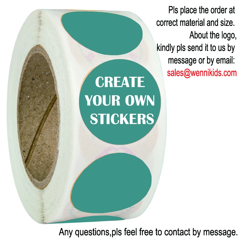 create own sticker label