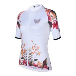 Открытый короткий рукав для верховой езды Джерси для женщин Удобный Легкий Велоспорт Джерси дышащая быстросохнущая велосипедная одежда
