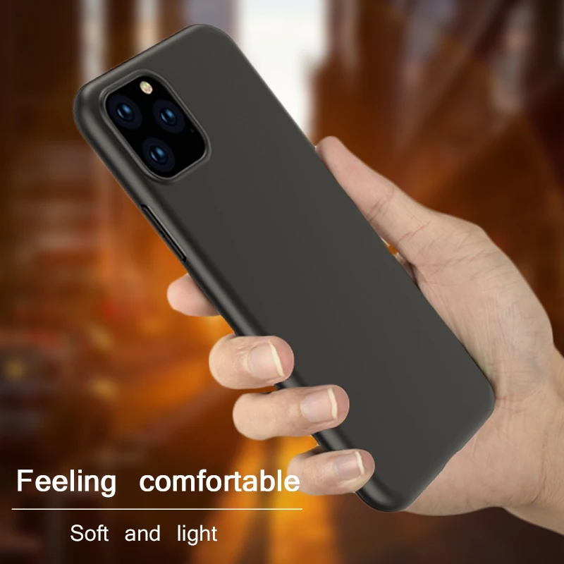 Мягкий чехол из ТПУ для Iphone 7/8/SE 2020 X XS XR 5/5S/SE противоводный защитный телефона Ipone 11