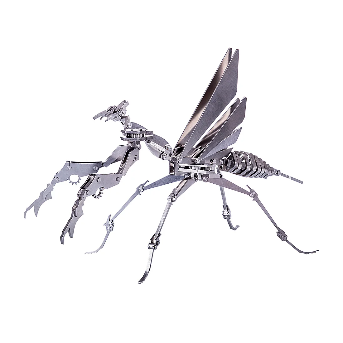 DIY Сборная модель комплект 3D нержавеющая сталь механическая модель Bluetooth аудио модель шестерни-тарантулы/Mantis/автомобиль/война скорпион