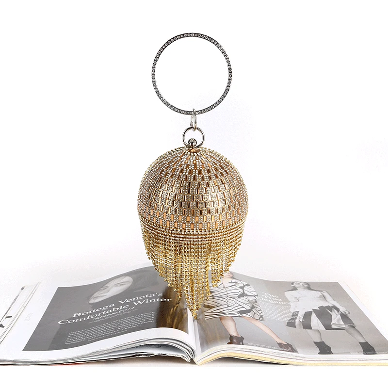 

Detonation dinner packed with drill pure manual banquet handbag ball water drill pack clutchbag