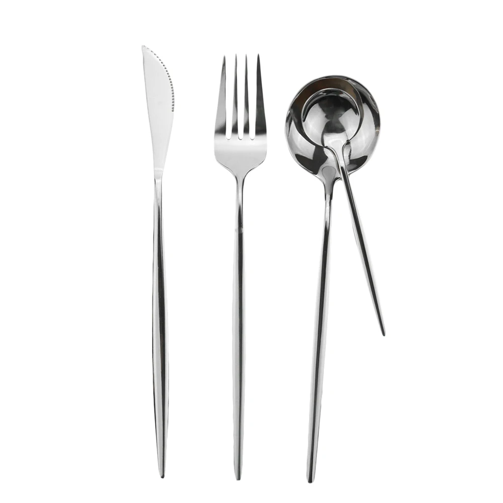 silver 4pcs