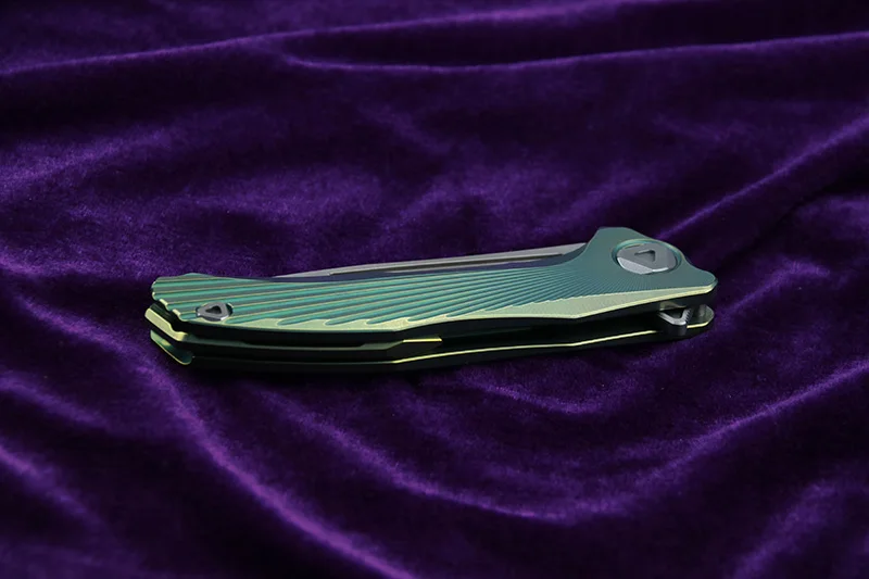 VENOM Кевин Джон новая концепция Флиппер складной нож M390 лезвие TC4 Титан Кемпинг Охота карманные Фруктовые Ножи EDC инструменты