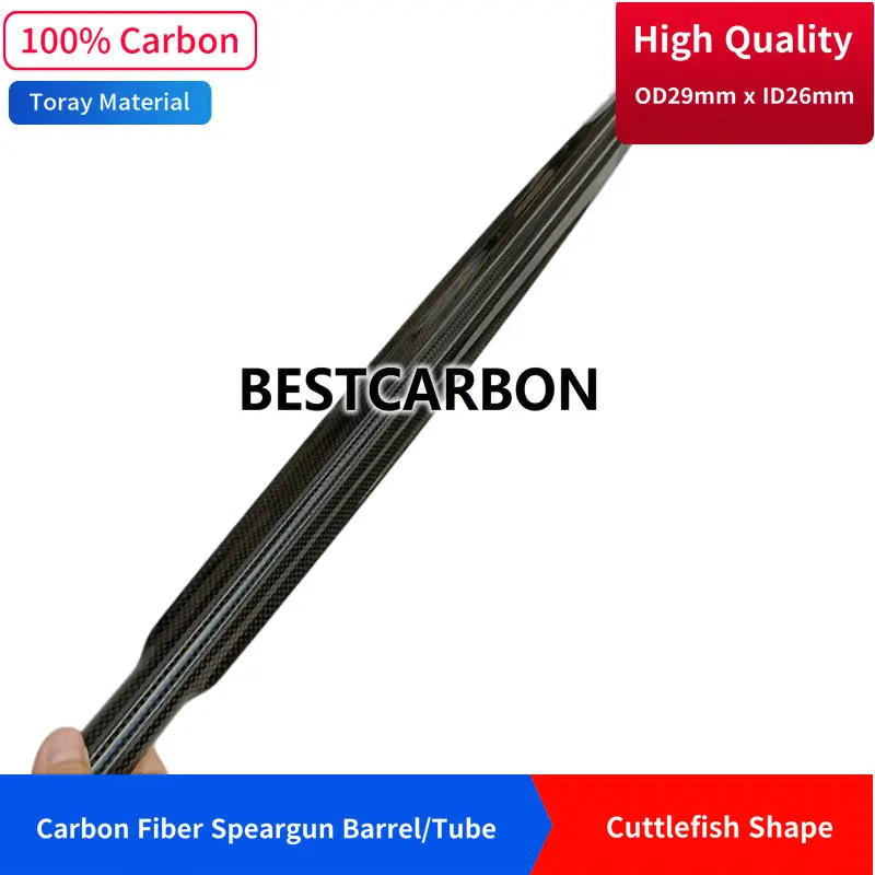 Carbon Fiber Spearfishing Barrel Carbon Fiber Fishing Gun Tube High