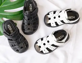 

2020 Children Sandals for Boys Girls New Summer Baby Soft Bottom Children's Sandals Baotou Beach Shoes Non-slip Fashion Wild