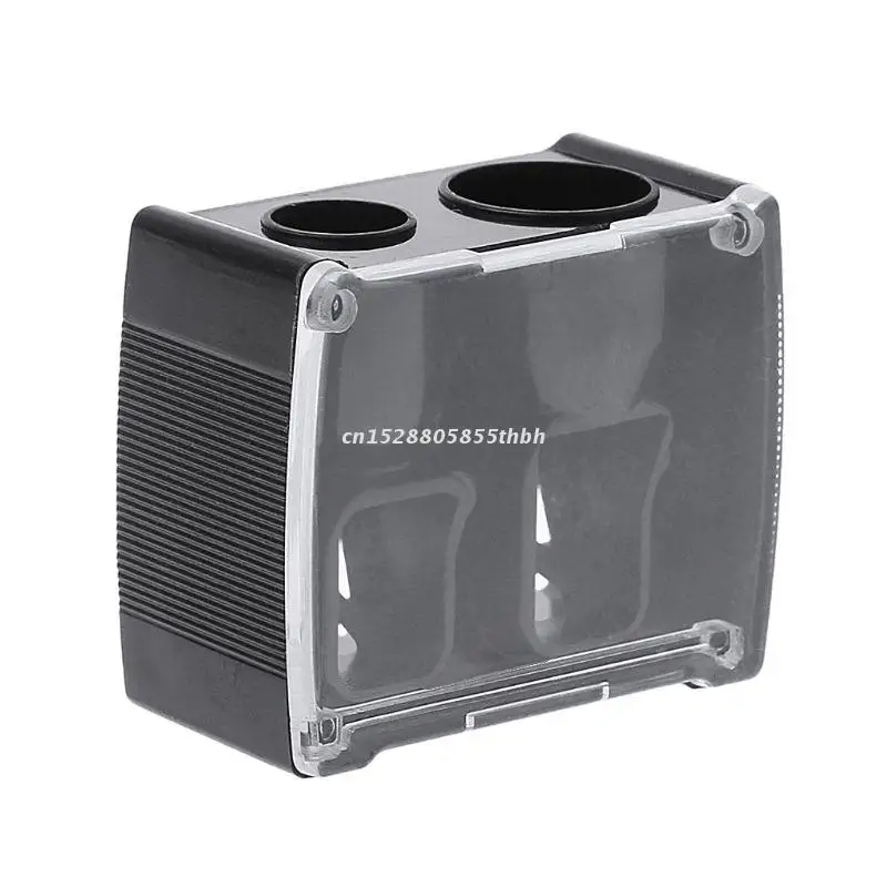 Pencil Sharpener 2 Holes Cosmetic Pencil Sharpener for Eyebrow Lip Liner Eyeliner Pen Tool