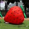 Customized 2.5M Length Inflatable Strawberry Model For Event / Giant fruit Balloons For Yard Decoration - BG-Z0226 5
