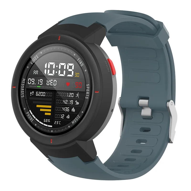 Huami Amazfit Verge ремешок силиконовый Смарт часы для xiaomi huami amazfit 3 браслет мягкие полосы