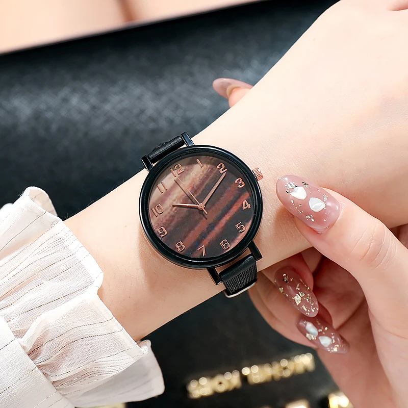 

WOKAI Luxury Wrist Watches for Women Fashion Quartz Watch Silicone Band Dial Women Wathes Casual Ladies watch relogio feminino