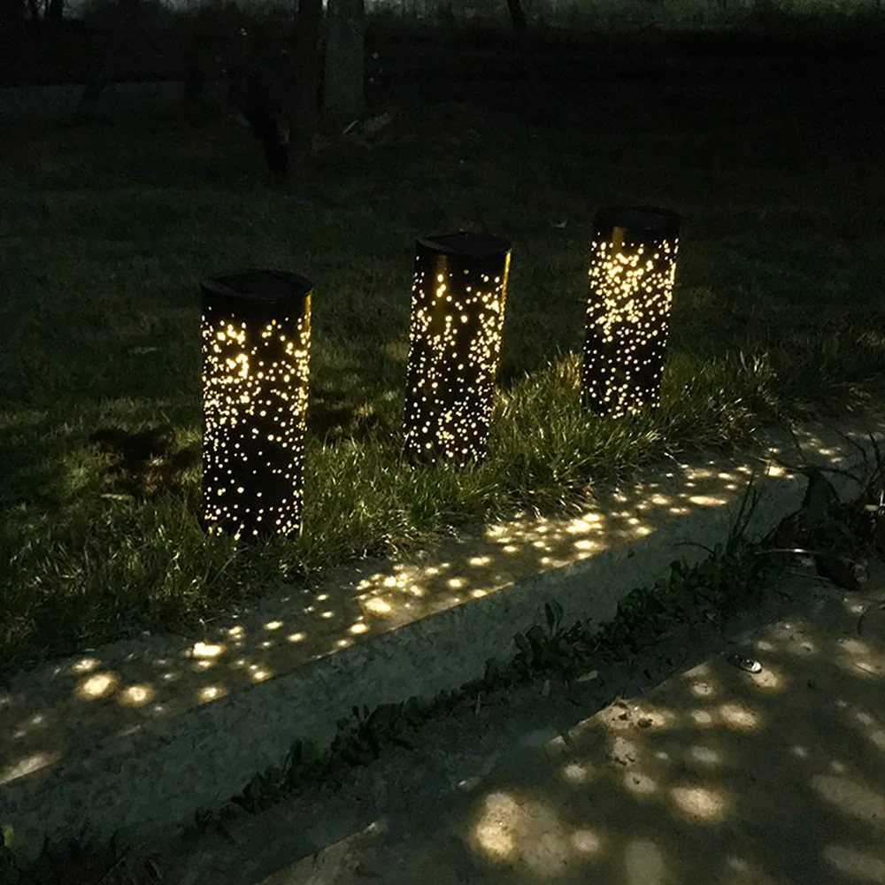 Mpow XJ192 Antique LED Solar Light Waterproof Garden Pathway Lights Outdoor Lawn Lamp For Garden Street Decor Solar Panel Lamp (8)