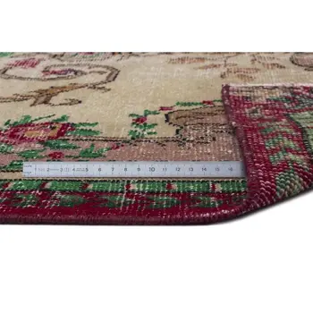 

Handmade Natural Vintage Turkish Area Rug 120x218 Cm-3'11''X7'2''