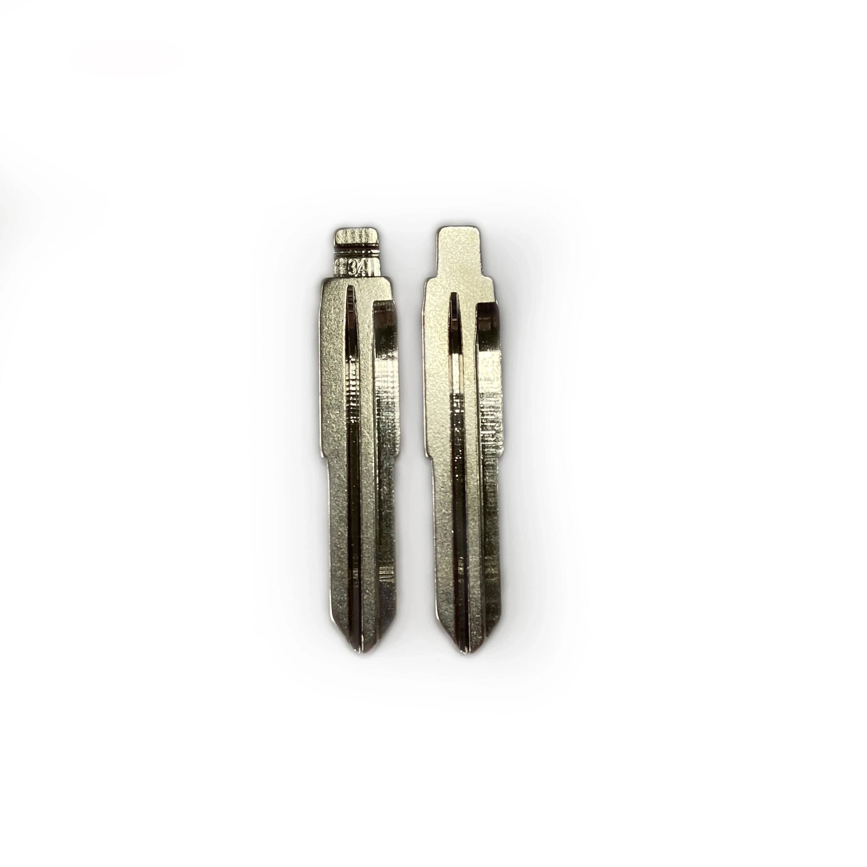 20 pcs/lot #34 lishi HY17 Metal Blank Uncut Flip KD/VVDI Remote Key Blade for H-yundai A-CCENT MIS-TRA K-ia RI-O M-4 Key Blade