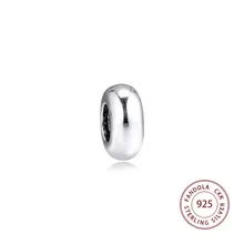 ME серия подходит для браслета Pandora Argent 925 пробы Серебряный My Spacer силиконовые Подвески бусины для изготовления ювелирных изделий perles