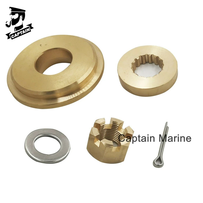 Captain Outboard Hardware Kit Thrust Washer/spacer/nut/cotter Pin For