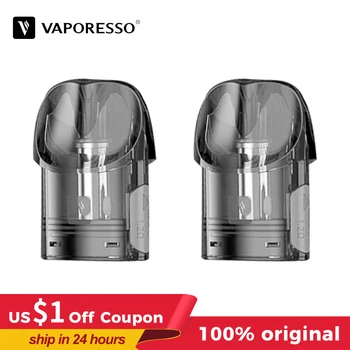 

Original Vaporesso OSMALL Refillable Pod Cartridge 2ml 2pcs/pack With 1.2ohm Coil Head For OSMALL Pod Electronic Cigarettes