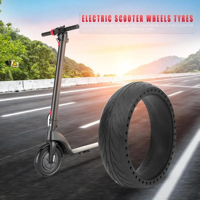 ES1 ES2 ES3 ES4 электрический скутер не-пневматическая однотонная шина работает изысканно прочный для Ninebot колеса шины, необходимые на открытом