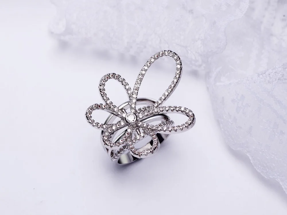 cubic zircon ring