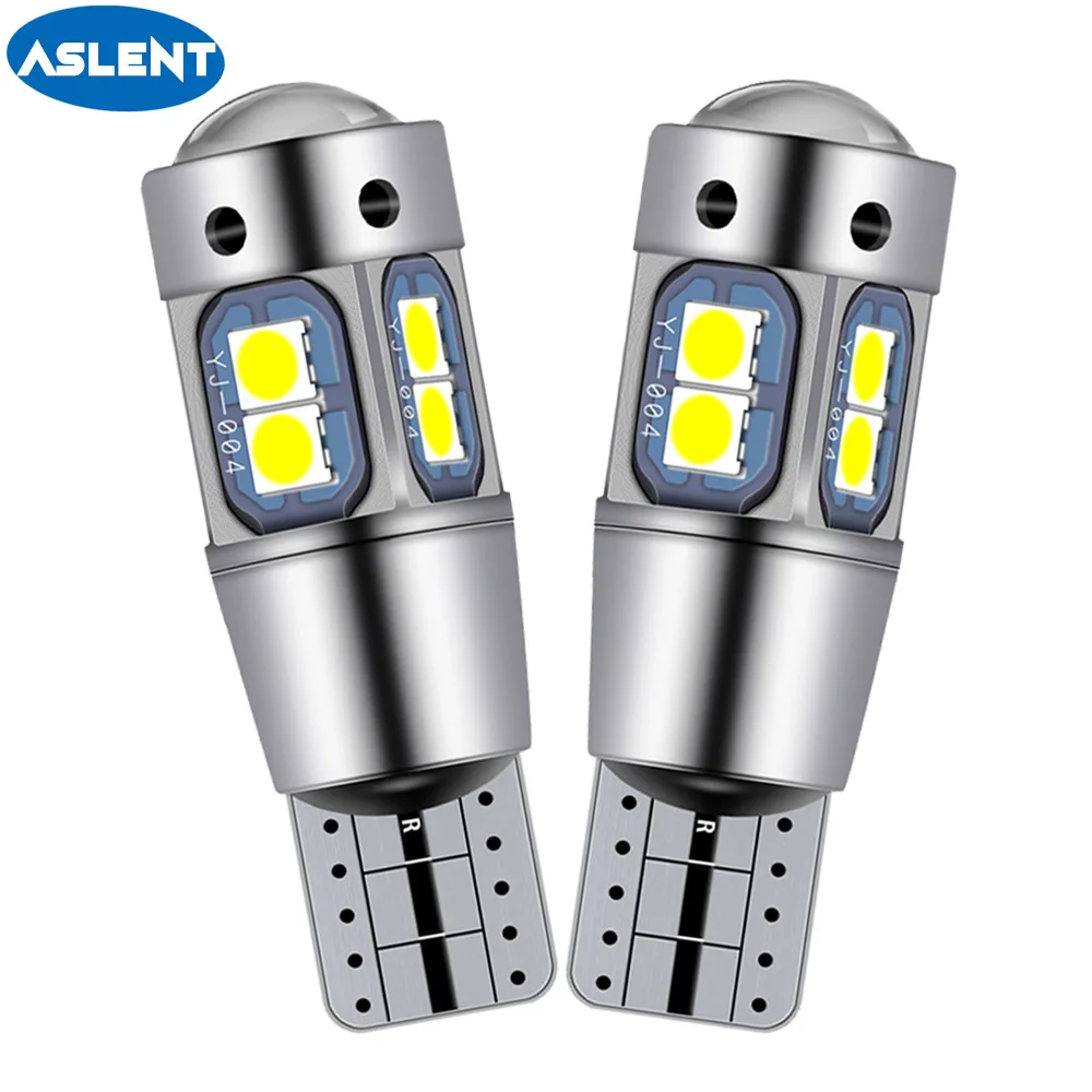 ASLENT W5W 3030-10SMD автомобиля T10 светодиодный 194 168 Клин Замена обратный инструмент