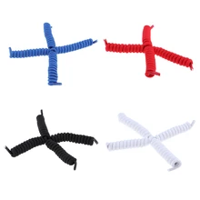 4 пары, для детей, для пожилых людей, эластичные, без шнуровки, без шнурков, без шнурков, для занятий спортом, кроссовки, Уличная и прогулочная спортивная обувь