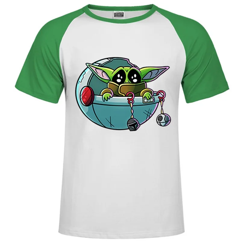Adopt This Baby Yoda/футболка Мандалорская футболка с джедаем с цифровым принтом, европейский размер, вырез лодочкой, мягкие хлопковые топы со смешными героями фильмов «Звездные войны»