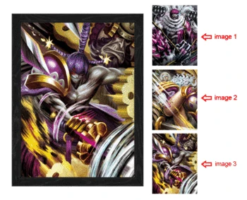 

ONE PIECE 3D Lenticurlar Poster ONE PIECE 3D Triple Transition [ Katakuri/Smoothie/Cracker ] Lenticurlar Print Wall Decor
