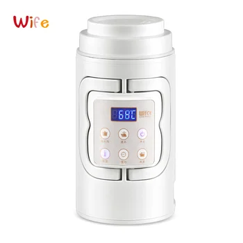

Portable electric kettle Travel multi-function hotel kettle small capacity mini kettle LED touch screen smart kettle