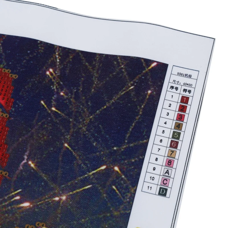 DIY 5D Бриллиантовая украшающая Картина Набор для вышивания крестиком домашний Декор(парусная лодка