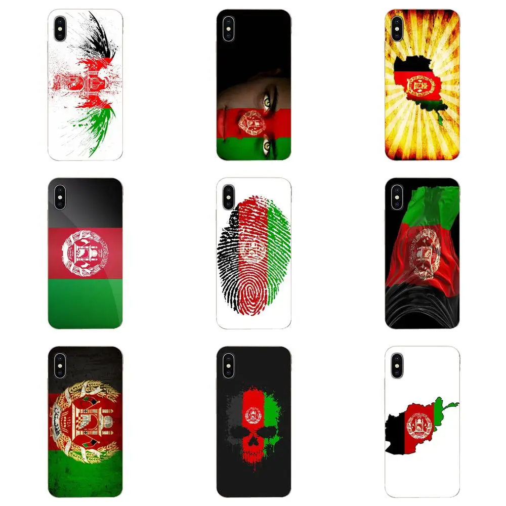 Афганский флаг Афганистана Af баннер для Apple iPhone 4 4S 5 5C 5S SE 6 6S 7 8 11 Plus Pro X XS Max XR