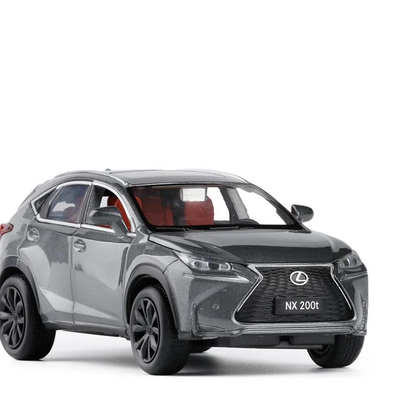 1:32 High Simulation Lexus N200T Alloy Toy Car Sound And Light Pull Back Model Metal Diecast Model Children Gifts Toys For Boy