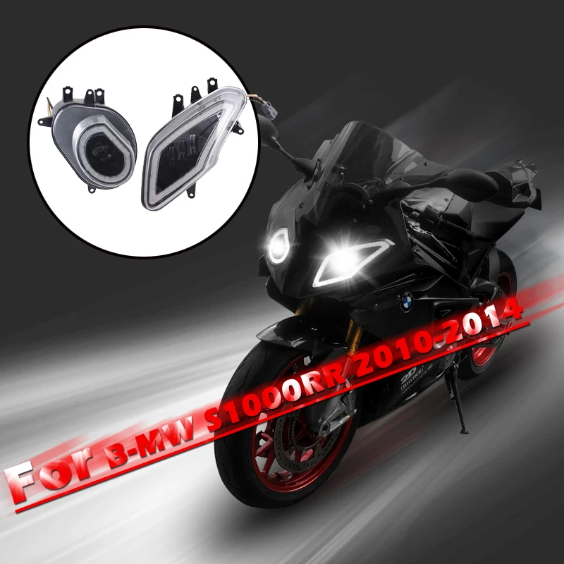 Motorcycle LED Headlight Lamp Head light For B MW S1000RR 2010 2014 ...