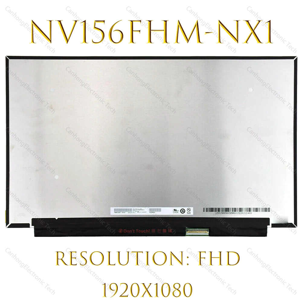 

New Original NV156FHM-NX1 V8.0 For Lenovo Legion 5-15 IdeaPad Gaming 3-15 FHD LCD Screen 5D10W86614