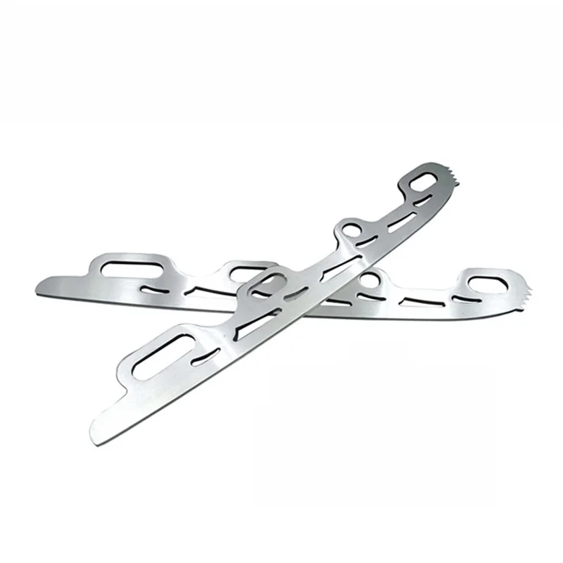 Ice Skating Blade Stainless Steel Inline Figure Skate with knife Tooth For Adult Kid Beginner Patins Full Set Modification